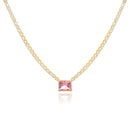 Colar Cravejada Com Zircônia